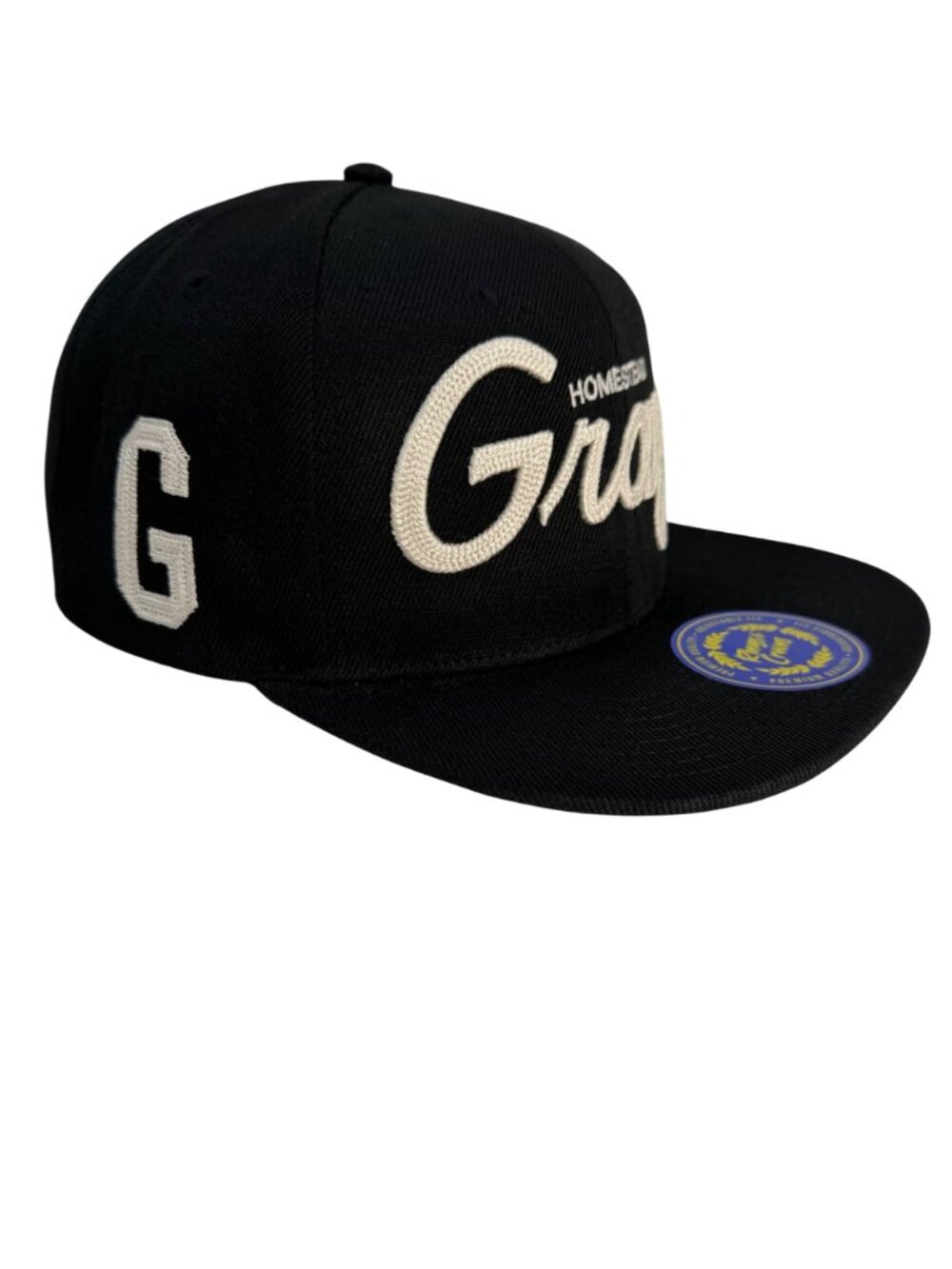 Homestead Grays Baseball Snapback Cap Hat - Rings & Crwns - NWT - Picture 2 of 8